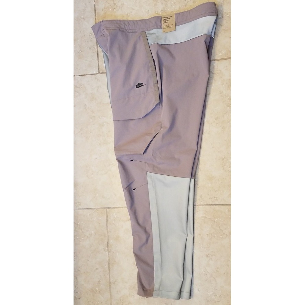 Nike Sportswear Tech Pack Cargo Pants Reflective Beige DO4884-087 Men sz 34 NEW - Picture 8 of 11